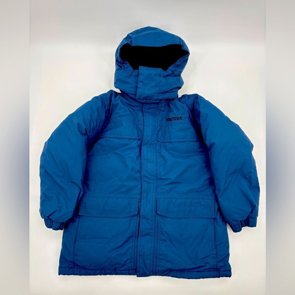 Marmot - Yukon Parka "Blue Twilight" Jacket for Boy's - XL